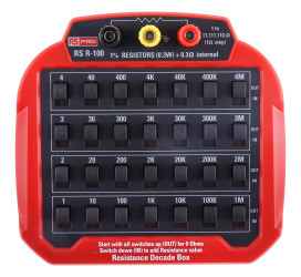 Dekada, 1%, 0.3W, RS PRO