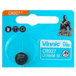 bateria litowa Vinnic CR927 3V