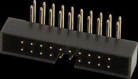 635-20-2-00 Tray header RM 2.00mm, angled, 20-pole