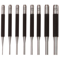 Starrett DB522 S565PC Pin Punch Set 8 Piece