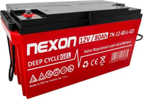 Akumulator VRLA żelowy 12V 80Ah (żywotność 12lat) TN-12-80-L-GD