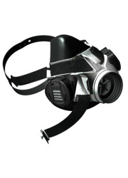 Maska oddechowa M Czarny Półmaska