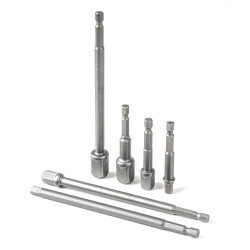 Adaptery do nasadek HEX 1/4" 3/8" 1/2" /04781/