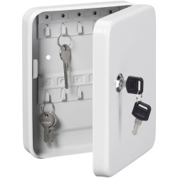 Burg W&#xE4;chter 35860 Key Cabinet FAVOR KC 20 Hooks 20 Light Grey