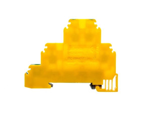 Złączka szynowa 6-przewodowa 3-piętrowa ochronna 4 mm2 ZG-G4 PE/L/N A11-543Z