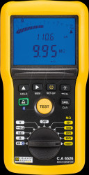 P01140826 C.A 6526 insulation measuring instrument, 50/100/250/500/1000 V,