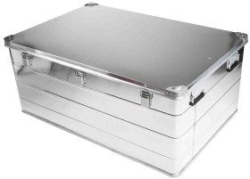 Skrzynia na sprzęt wymiary wew 480 x 1150 x 750mm Nie Metal RS PRO Aluminium, z zamkiem Nie