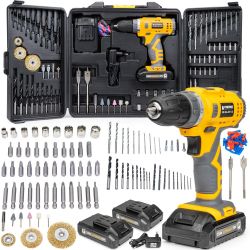 Wkrętarko-Wiertarka akumulatorowa - zestaw 92 elementów - PM-WA-20V1-SU