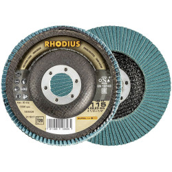 Rhodius 211517 Flap disc Stainless steel 115 mm bore diameter 22.23 mm