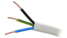 Przewód Elektryczny Drut Płaski Ydyp 450/750V 3X1,5Mm2 100M Mercor