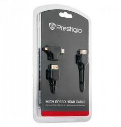 KABEL HDMI 1,8M + ADAPT.HDMI MINI,MICRO