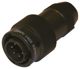 Złącze 10-pinowe Męski Amphenol Limited Męski Montaż na kablu MIL-DTL-26482 rozmiar 12