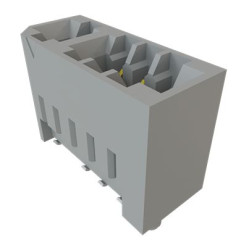 raster: 2mm 10-pinowe 2-rzędowe, Gniazdo, Samtec