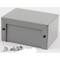 Hammond 1411D Utility Metal Case 81x56x41mm Aluminium Grey
