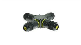 Rozgałęźnik Kablowy Hermetyczny Ip68 3-Pinowy Zaciskowy Stały 24A 450Vac...