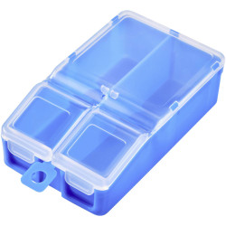TRU COMPONENTS TC-13446144 assortment box 2 compartments 113x60x30mm