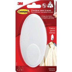 3M 17019FGN Command&#x2122; Dresses-Hooks 127 x 64 x 41 mm White 1 pc