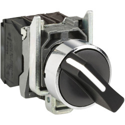 Schneider Electric XB4BD41 selector Switch 2-position black