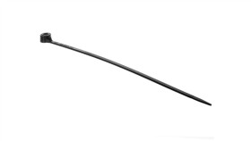 Opaska Kablowa 100X2,5 Czarna Uv 2-Lock Zęby Stalowe Bmtn1025 /100Szt./