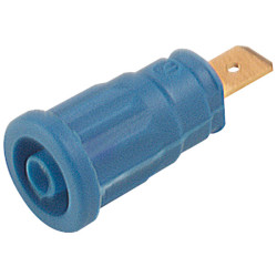 SKS Hirschmann 972 362-102 4mm SEP 2620 F6.3 Skt 32A CAT III Blue