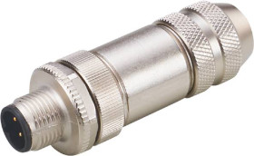 ifm Electronic E12355 Złącze niekonfekcjonowane czujnika/aktuatora E12355, piny: 4, 1 szt.