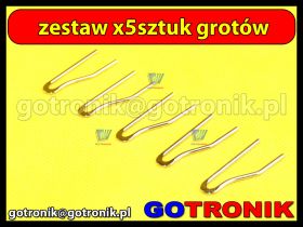 Zestaw 5 sztuk grotów do ZD-507