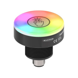 Lampka kontrolna Niebieski, Zielony, Czerwony 12 → 30V dc LED średnica 50mm