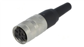 Złącze M16 Wtyk Żeńskie -Pin 6 5A 300V C091a T3401001u