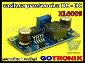 Mini zasilacz przetwornica DC DC XL6009 5-35V 4A
