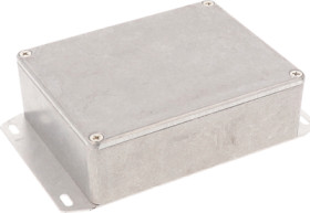 Aluminum die cast enclosure, (L x W x H) 119 x 94 x 38 mm, natural, IP54, 1590BB2F