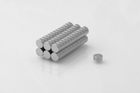 6x3 mm Cylindrical N35 Neodymium Magnet