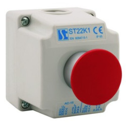 Kaseta ST22K1/04-1 przycisk grzybkowy Dc SPAMEL