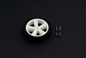 D80mm Silicone Wheel For TT Motor