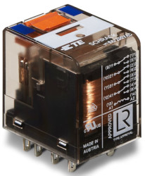 Relay, 4 Form C (NO/NC), 48 V (DC), 3072 Ω, 6 A, 240 V (AC), monostable, 1-1393154-8