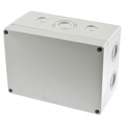 Puszka instalacyjna KSK 175 natynkowa 176x126x90mm bezhalogenowa hermetyczna IP66 szara