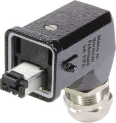 Harting 09451151106 Złącze męskie kablowe 4 zaciski nożowe 1 szt.