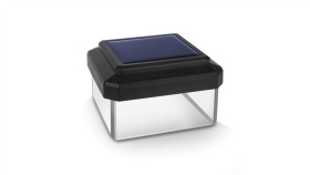 Lampa Solarna Na Słupek Led 60*60 Greenblue Gb126 - Daszek Kopertowy Gb126