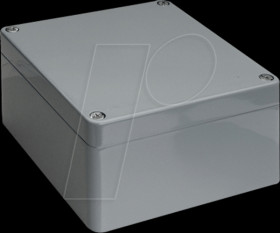 GA9118.210 Aluminium housing, 334 x 233 x 111mm, silver, IP66