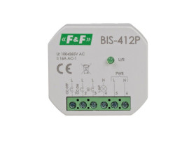 Przekaźnik bistabilny grupowy do montażu podtynkowego BIS-412P F&F FILIPOWSKI