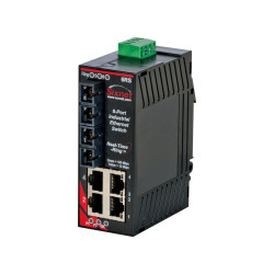 Ethernet Switch, porty RJ45: 4, Montaż na szynie DIN, 10/100Mbit/s
