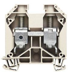 Blok zacisków przelotowych Weidmuller poziomy: Pojedynczy 12 → 10AWGŚruba W 125A 1 kV