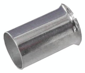 Intercable 180005 Końcówka rurkowa ICAE0756, bez izolacji, 0.75 mm², 1 szt.