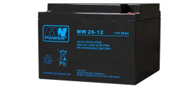 Akumulator VRLA AGM 12V 26Ah (żywotność 6-9lat) M5 MW 26-12