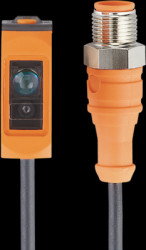 Diffuse sensor, 1-100 mm, PNP, 10-30 VDC, M12-connector, IP65/IP67, O6H701