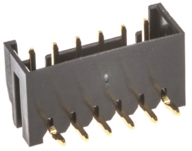 Wtyk PCB 6-pinowe raster: 2.0mm -rzędowe Hirose Przewlekany 3.0A 250.0 V.