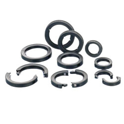 Łącznik do kanałów kablowych 23mm Pierścień zatrzaskowy do dyszy wodnej Nylon 6 Czarny