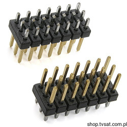3949752C007470 Connector 3 x 7 Pin Gold THT KONTEK