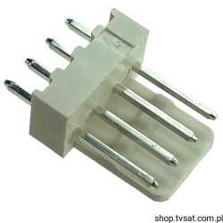 61900411121 4 Pins Header R=2.54 mm Straight THT WURTH