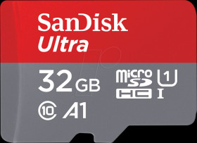 SDSQUA4-032G-GN6MA MicroSDHC memory card 32 GB, SanDisk Ultra