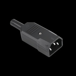 Wtyk AC komputerowy męski